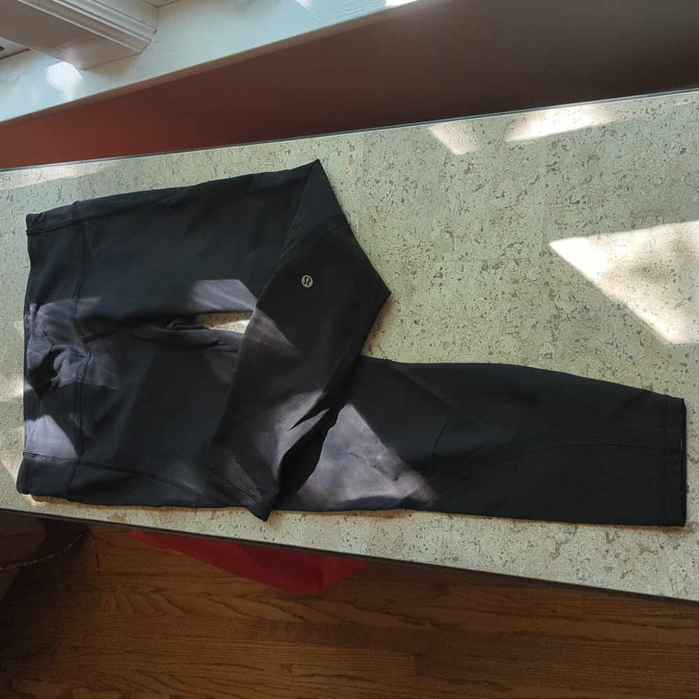 Lululemon running leggings 7/8 length